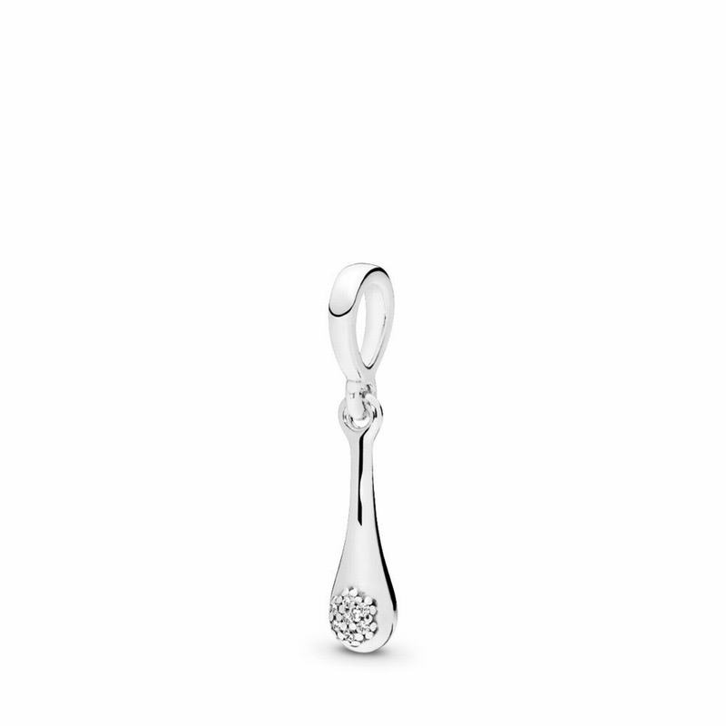 Pandora Modern Lovepods™ Pendant - Sterling Silver/Cubic Zirconia - Canada | VL4719OS